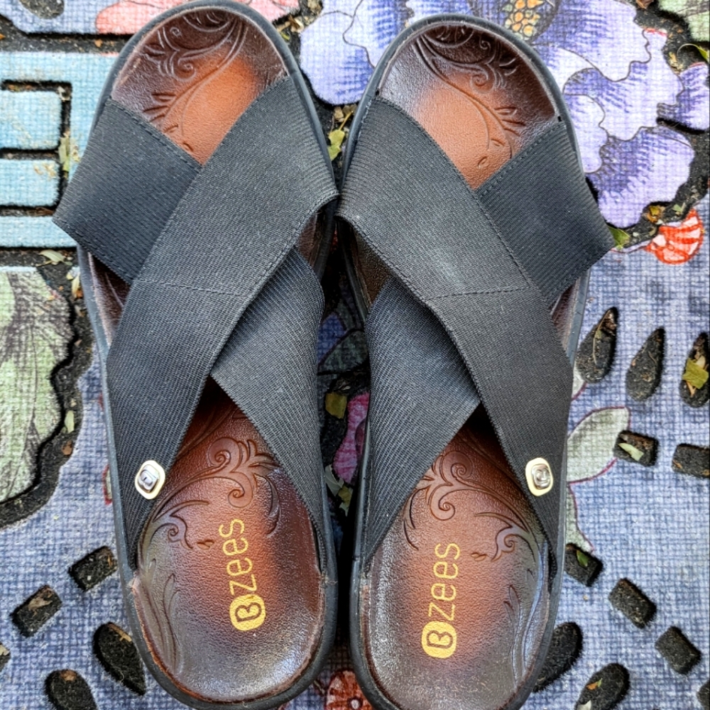 BZees: Desire Wedge Sandal